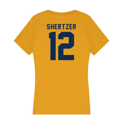 West Virginia - NCAA Women's Soccer : olivia shertzer - Women's V-Neck T-Shirt-1