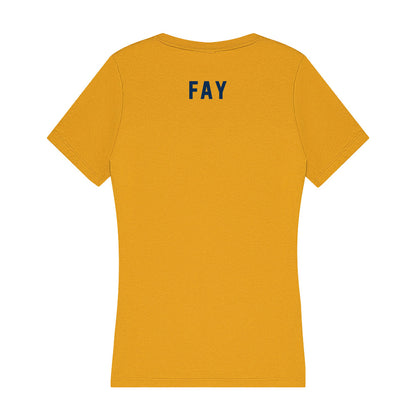 West Virginia - NCAA Women's Rowing : Grace Fay - Women's V-Neck T-Shirt-1