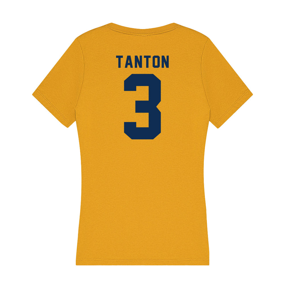 West Virginia - NCAA Women's Volleyball : Cassidy Tanton - Women's V-Neck T-Shirt-1