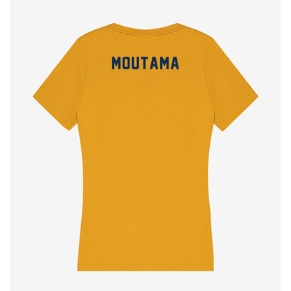 West Virginia - NCAA Women's Tennis : Audrey Moutama - Women's V-Neck T-Shirt-1