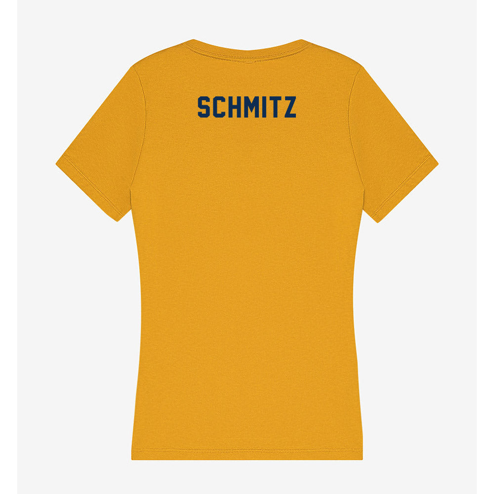West Virginia - NCAA Men's Golf : Gabe Schmitz - Women's V-Neck T-Shirt-1