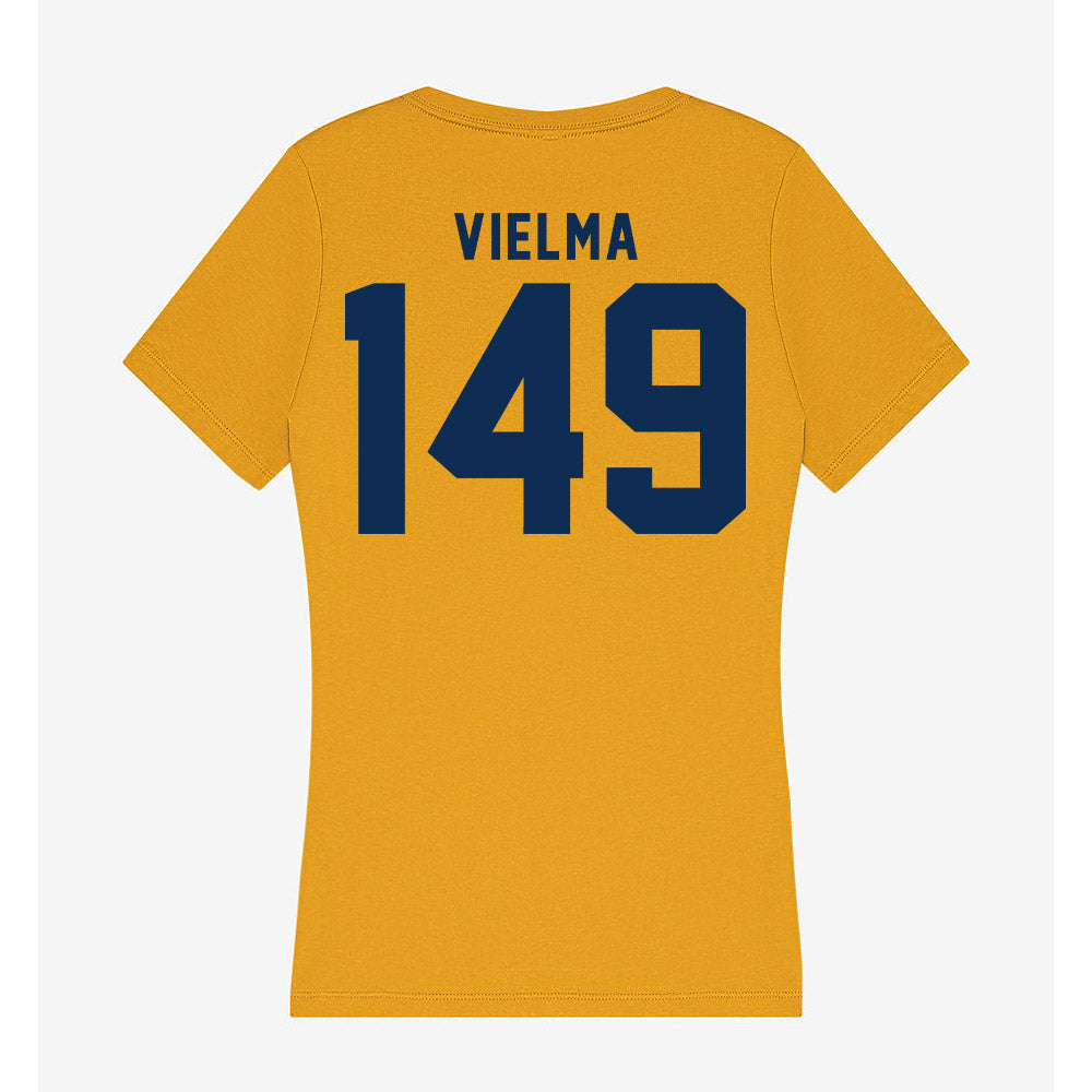 West Virginia - NCAA Wrestling : Lonzy Vielma - Women's V-Neck T-Shirt-1