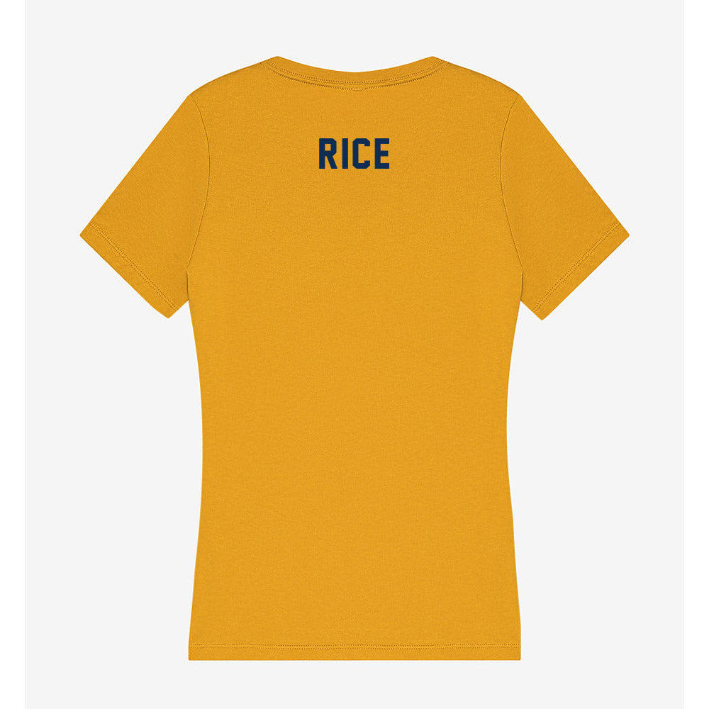 West Virginia - NCAA Women's Gymnastics : Sophia Rice - Women's V-Neck T-Shirt-1