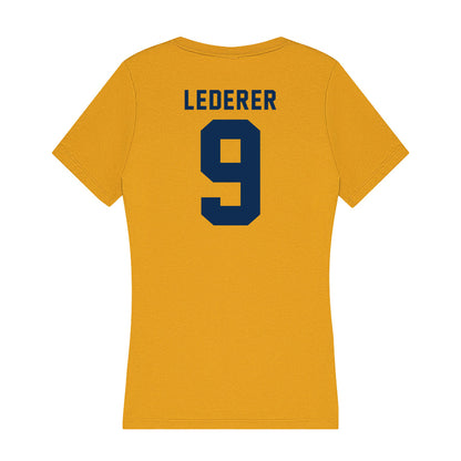 West Virginia - NCAA Women's Volleyball : Chalina Lederer - Women's V-Neck T-Shirt-1