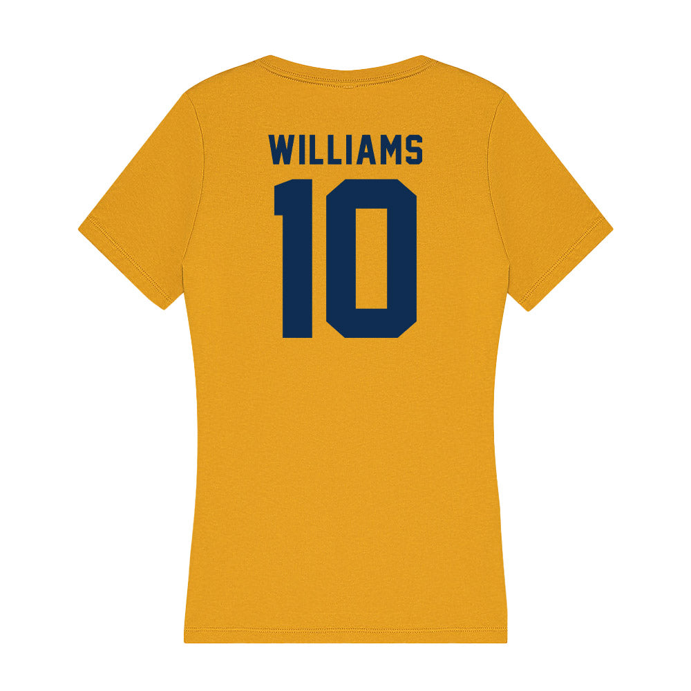 West Virginia - NCAA Football : Jarel Williams - Women's V-Neck T-Shirt-1