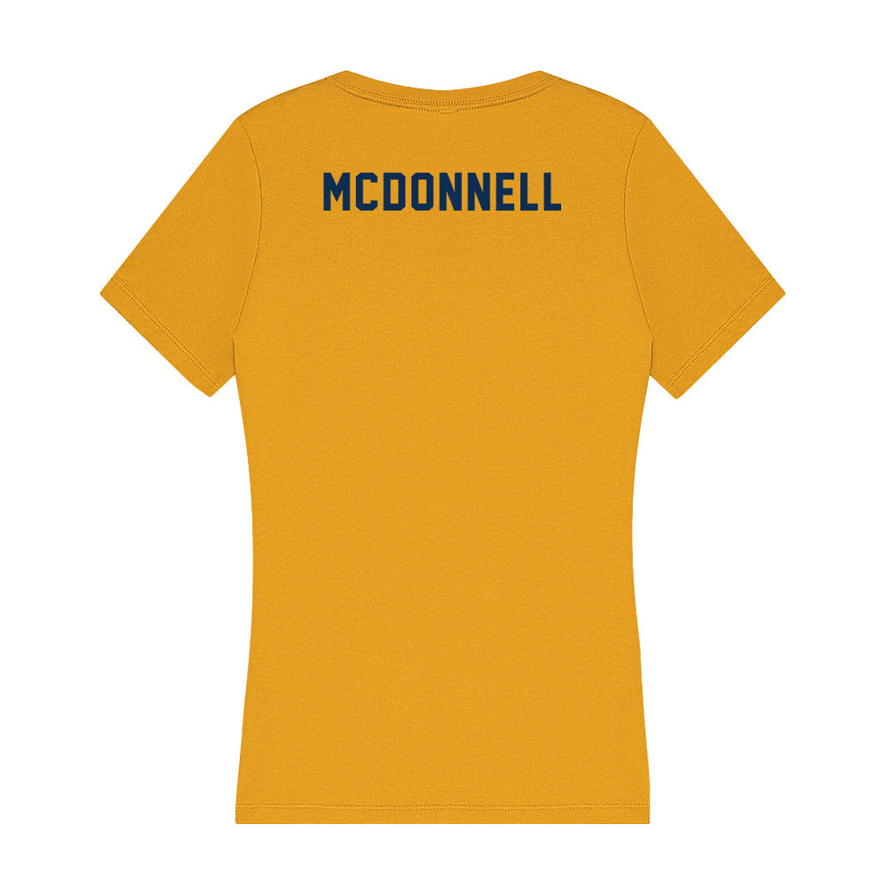 West Virginia - NCAA Women's Gymnastics : Jayden McDonnell - Women's V-Neck T-Shirt-1