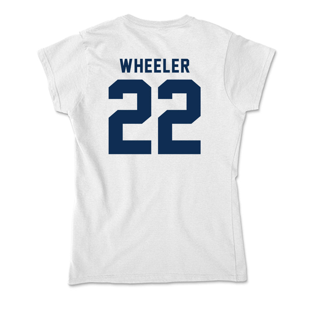 West Virginia - NCAA Women's Basketball : Kierra Wheeler - Soft Style Women’s T-Shirt-1