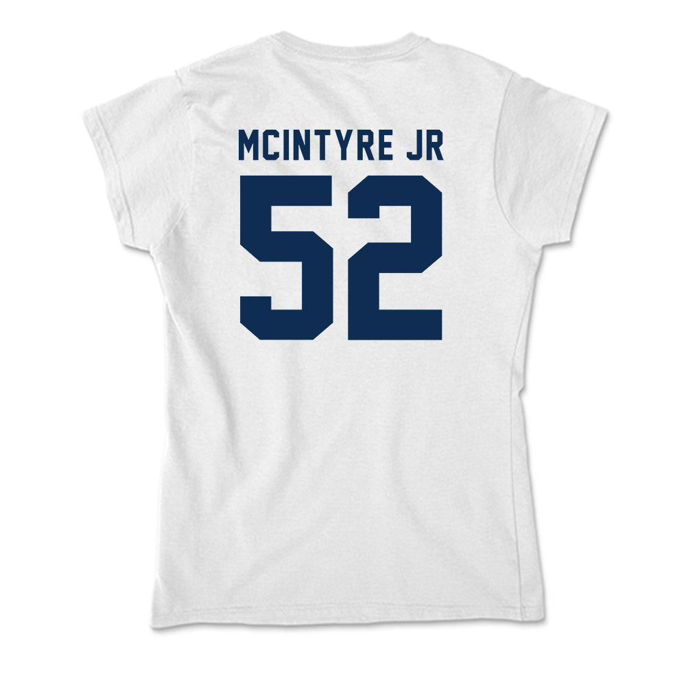 West Virginia - NCAA Football : Corey McIntyre Jr - Soft Style Women’s T-Shirt-1