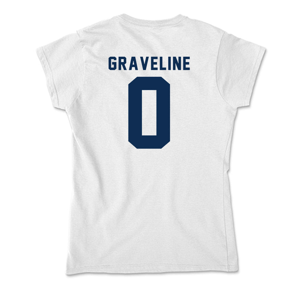West Virginia - NCAA Baseball : Matthew Graveline - Soft Style Women’s T-Shirt-1
