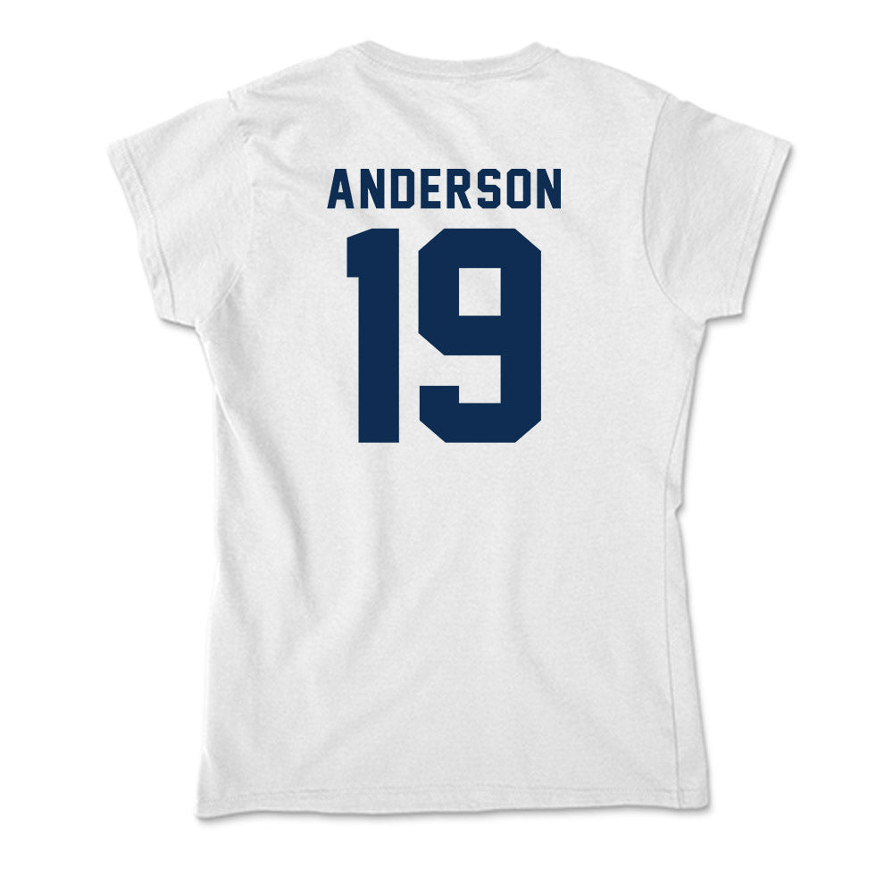 West Virginia - NCAA Football : Maximus Anderson - Soft Style Women’s T-Shirt-1