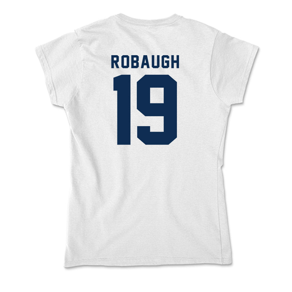 West Virginia - NCAA Baseball : Matthew Robaugh - Soft Style Women’s T-Shirt-1