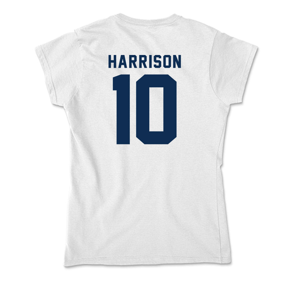 West Virginia - NCAA Women's Basketball : Jordan Harrison - Soft Style Women’s T-Shirt-1