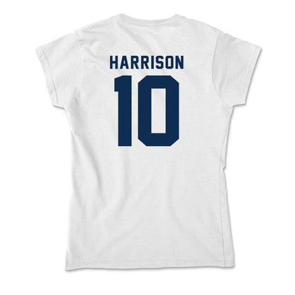 West Virginia - NCAA Women's Basketball : Jordan Harrison - Soft Style Women’s T-Shirt-1
