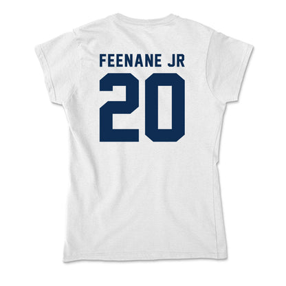West Virginia - NCAA Men's Basketball : Michael Feenane Jr - Soft Style Women’s T-Shirt-1