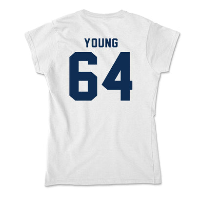 West Virginia - NCAA Football : Cooper Young - Soft Style Women’s T-Shirt-1