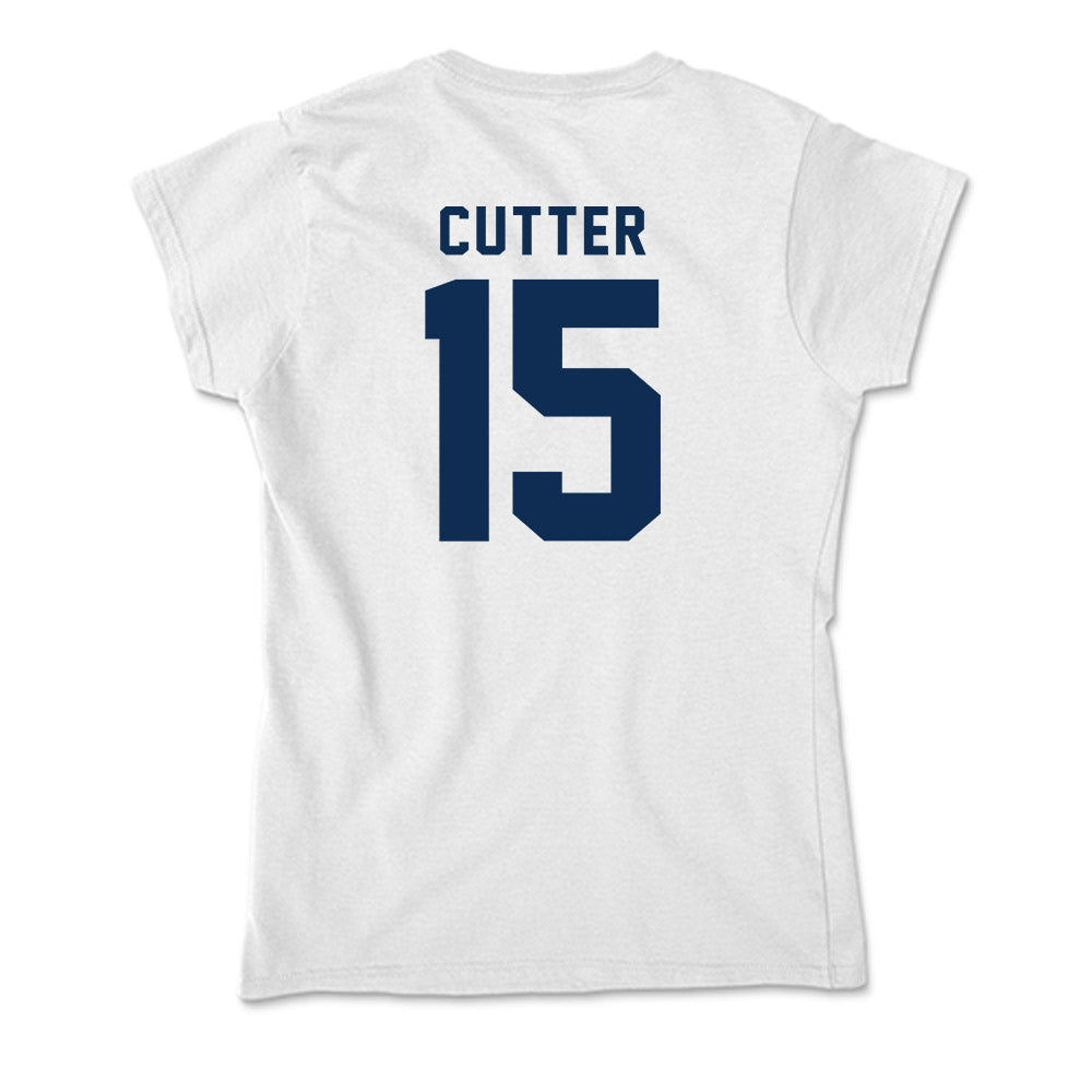 West Virginia - NCAA Football : Ben Cutter - Soft Style Women’s T-Shirt-1