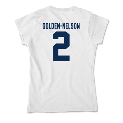 West Virginia - NCAA Football : Devonte Golden-Nelson - Soft Style Women’s T-Shirt-1