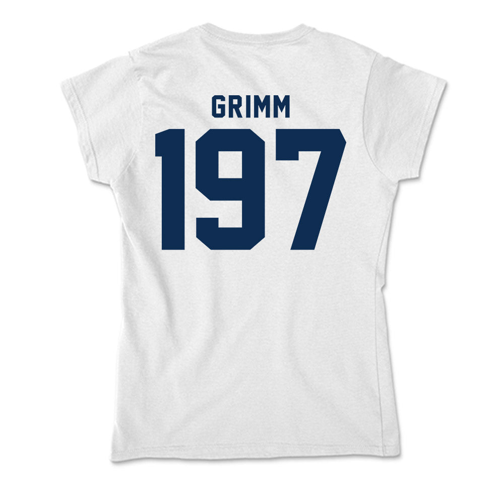 West Virginia - NCAA Wrestling : Coen Grimm - Soft Style Women’s T-Shirt-1