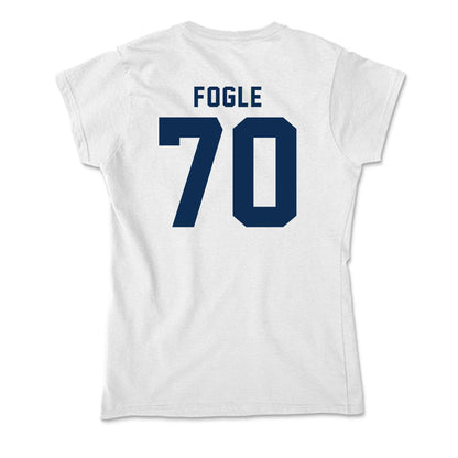 West Virginia - NCAA Football : Griffin Fogle - Soft Style Women’s T-Shirt-1