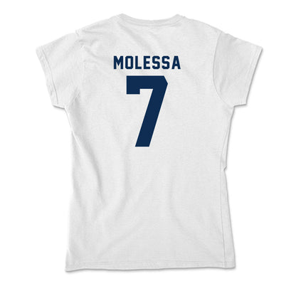 West Virginia - NCAA Baseball : Maxwell Molessa - Soft Style Women’s T-Shirt-1
