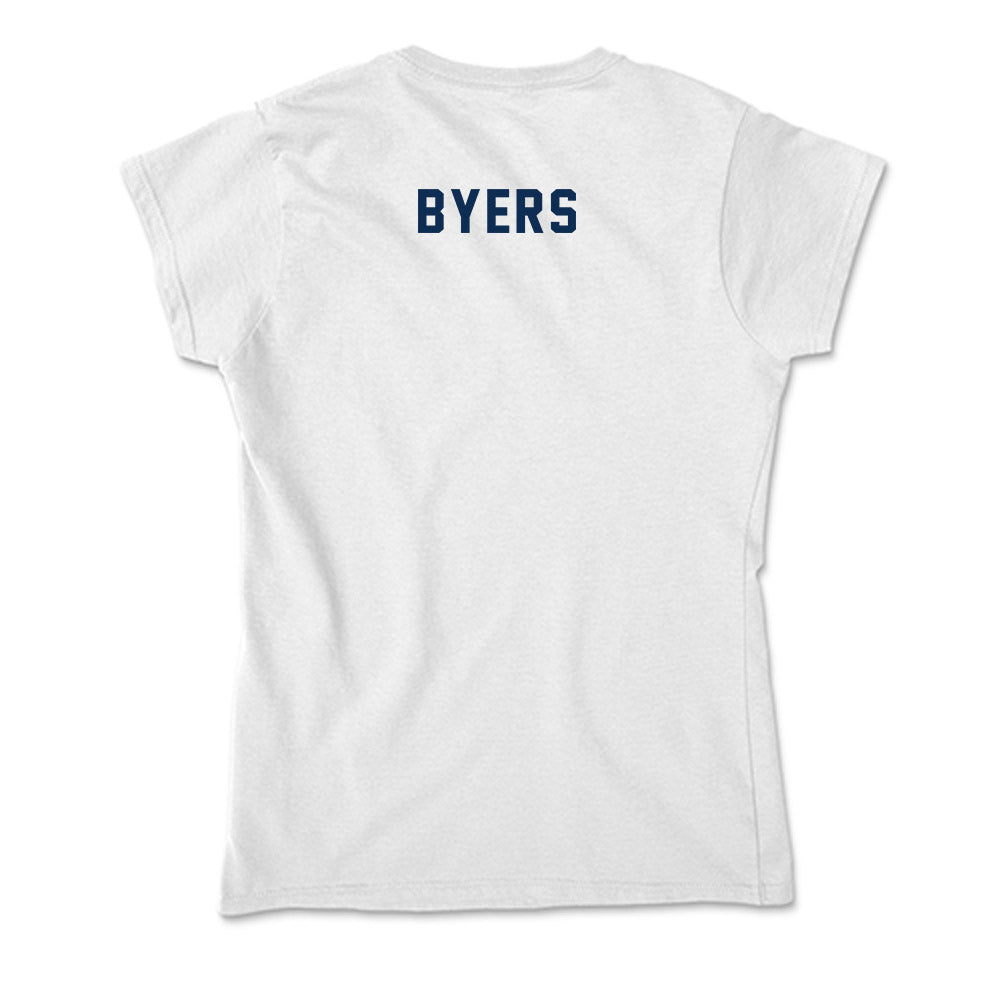 West Virginia - NCAA Women's Tennis : Lyla Byers - Soft Style Women’s T-Shirt-1