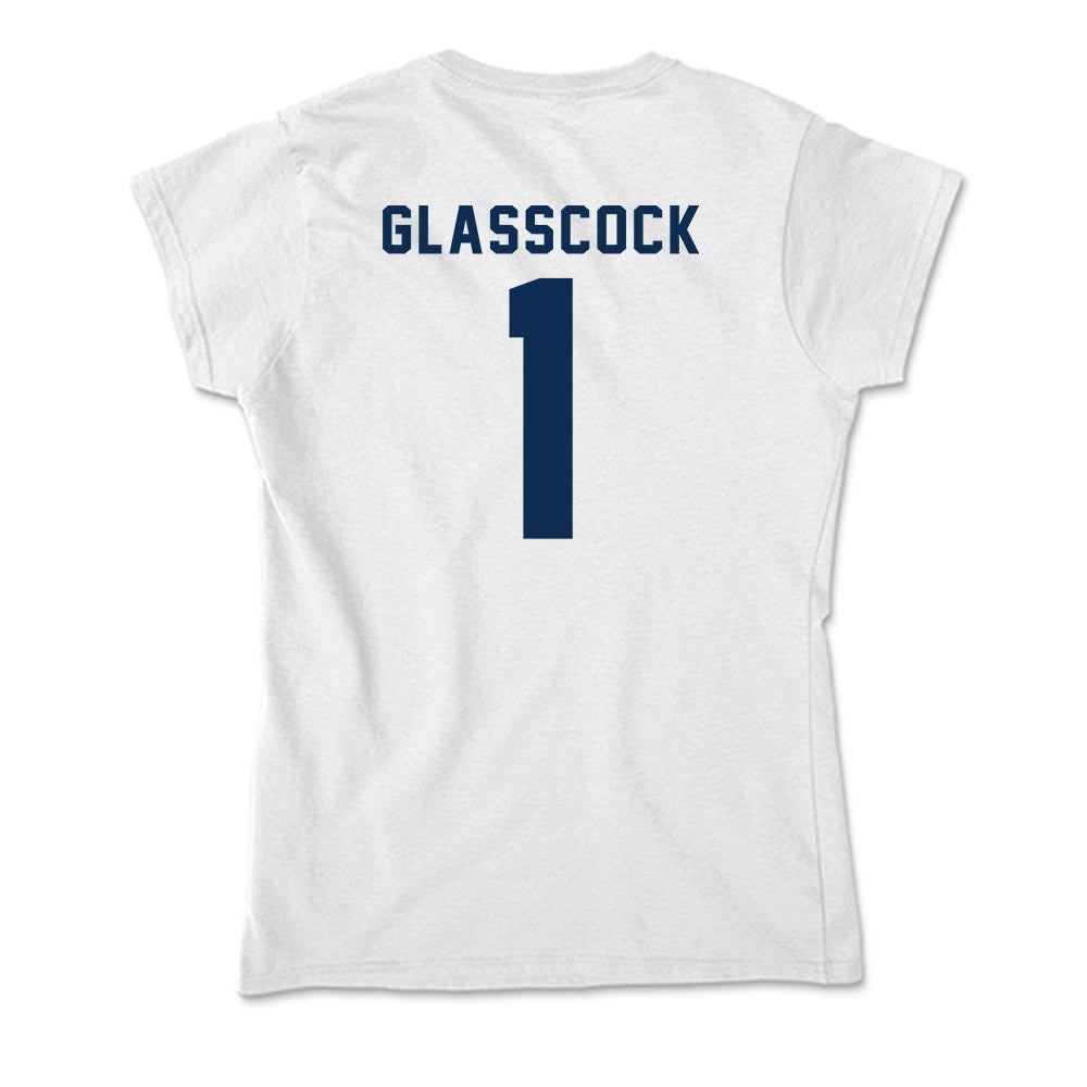 West Virginia - NCAA Baseball : JJ Glasscock - Soft Style Women’s T-Shirt-1