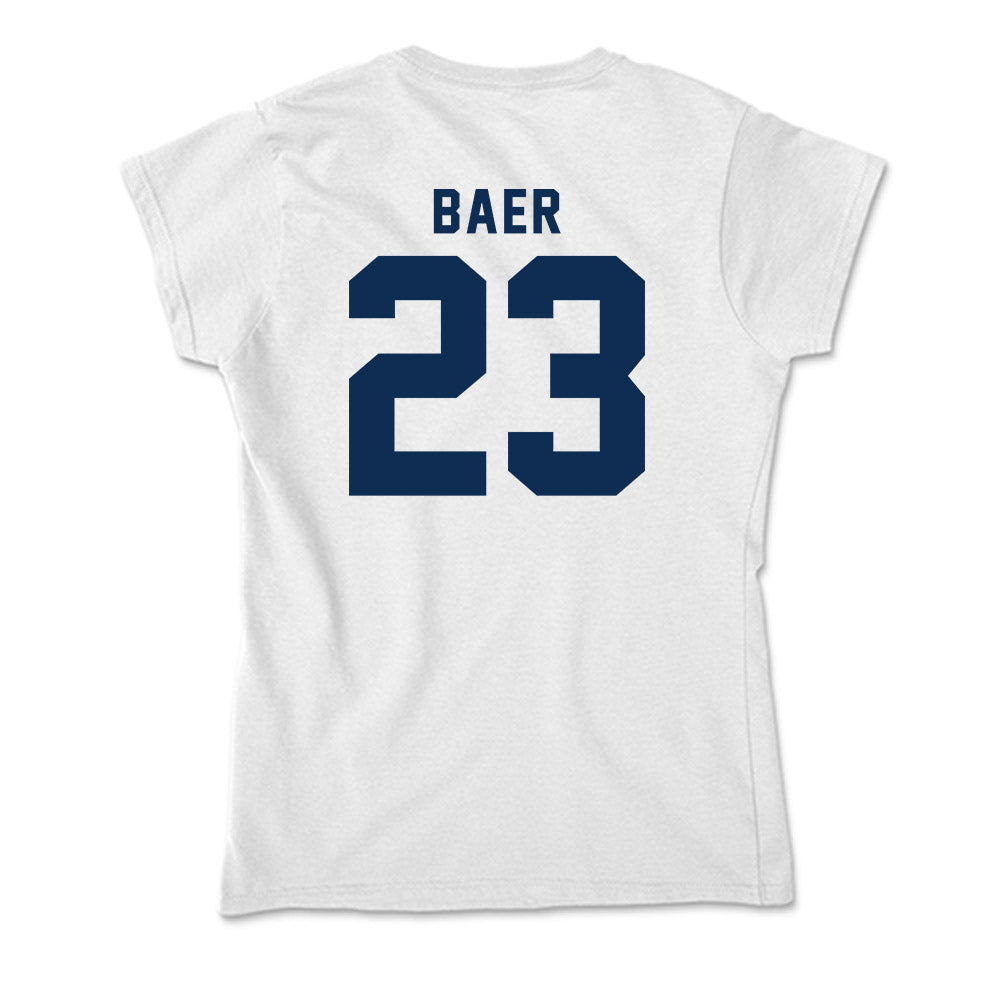 West Virginia - NCAA Men's Soccer : Ryan Baer - Soft Style Women’s T-Shirt-1
