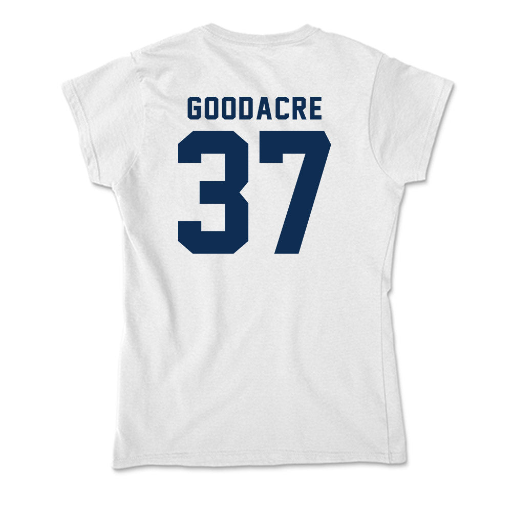 West Virginia - NCAA Baseball : Ben Goodacre - Soft Style Women’s T-Shirt-1