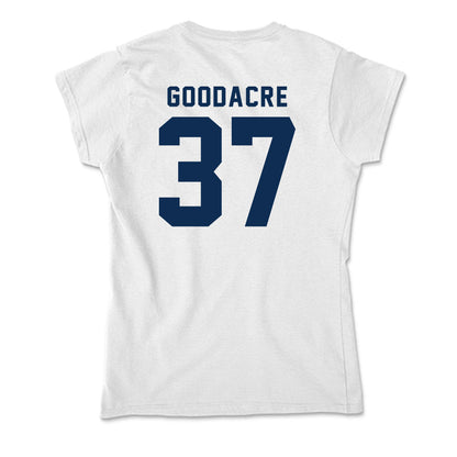 West Virginia - NCAA Baseball : Ben Goodacre - Soft Style Women’s T-Shirt-1