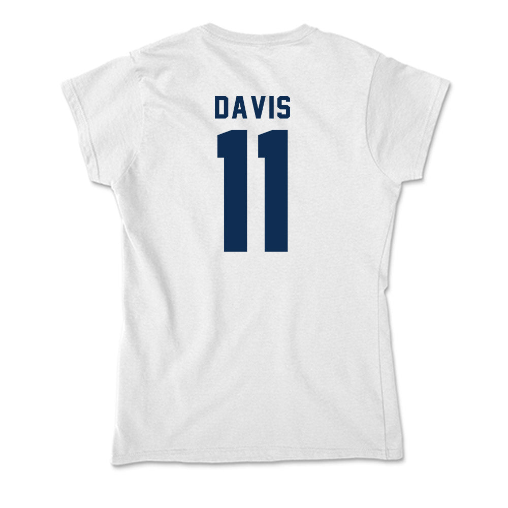 West Virginia - NCAA Football : William Davis - Soft Style Women’s T-Shirt-1