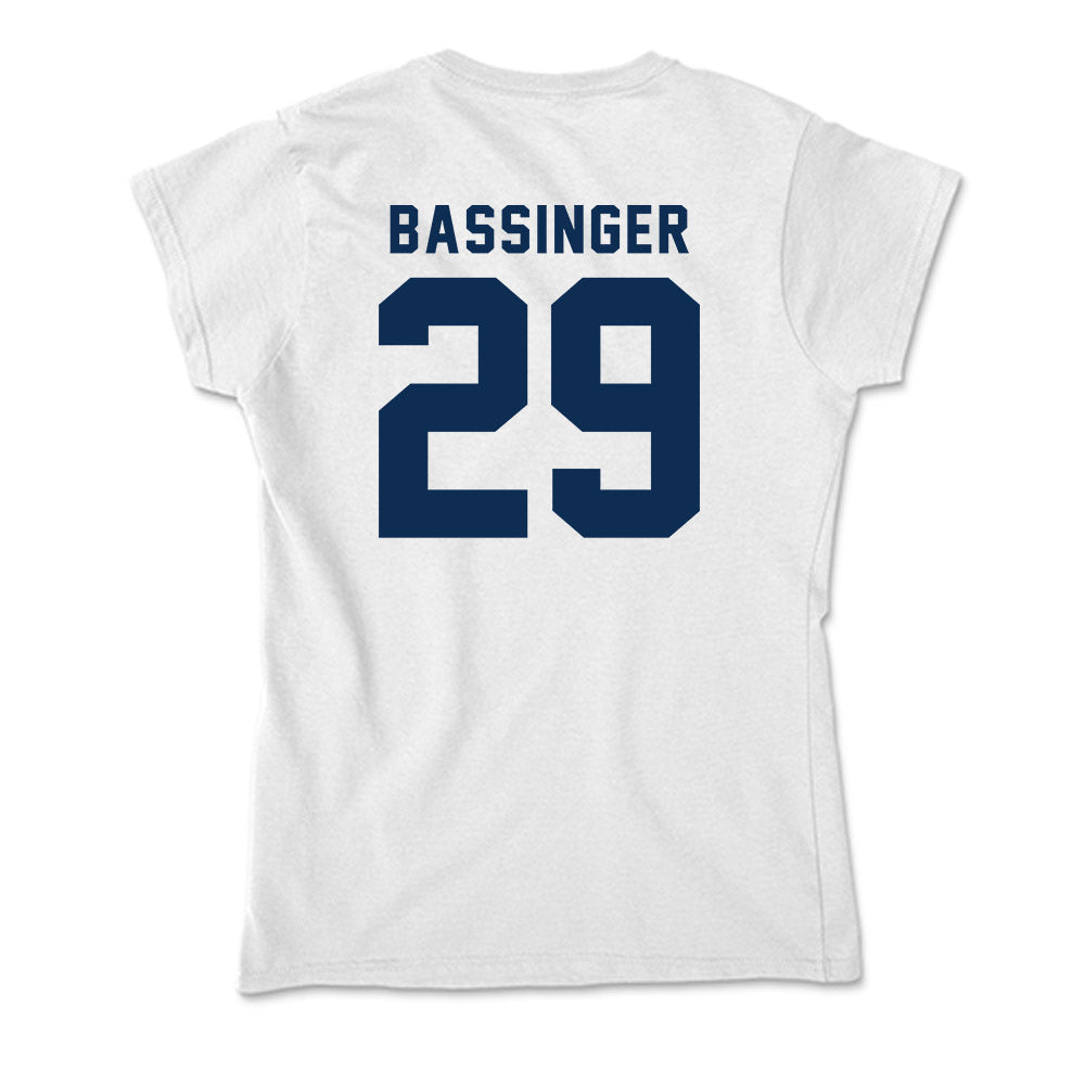 West Virginia - NCAA Baseball : Reese Bassinger - Soft Style Women’s T-Shirt-1