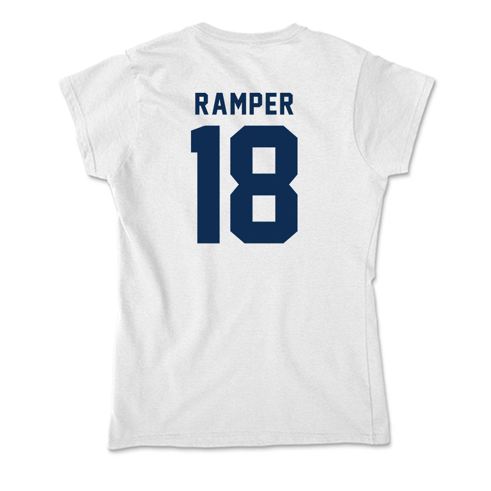 West Virginia - NCAA Football : Logan Ramper - Soft Style Women’s T-Shirt-1