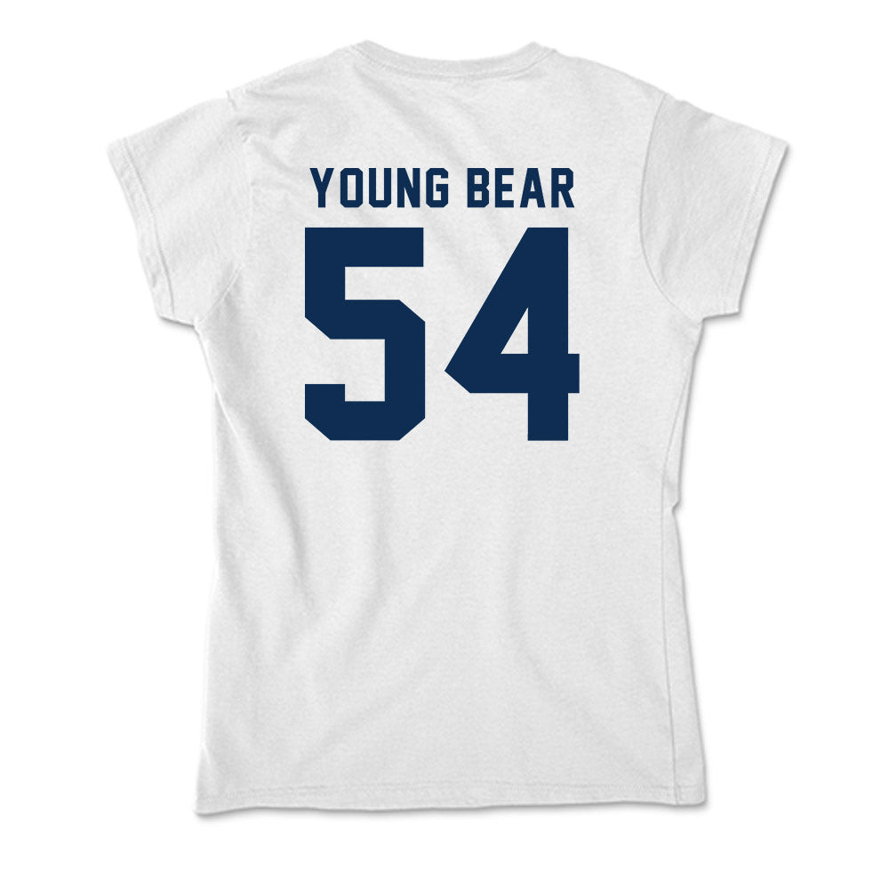 West Virginia - NCAA Football : Walter Young Bear - Soft Style Women’s T-Shirt-1