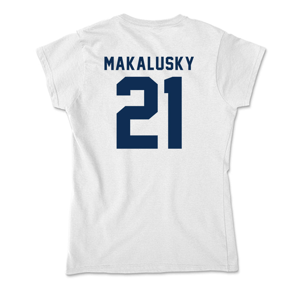 West Virginia - NCAA Women's Basketball : Riley Makalusky - Soft Style Women’s T-Shirt-1