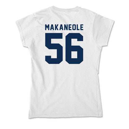 West Virginia - NCAA Football : Kimo Makaneole - Soft Style Women’s T-Shirt-1