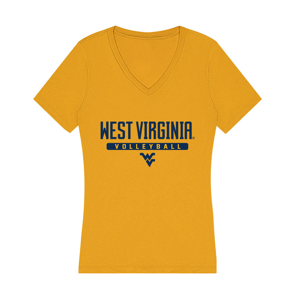 West Virginia - NCAA Women's Volleyball : Chalina Lederer - Women's V-Neck T-Shirt-0