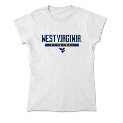 West Virginia - NCAA Football : Diore Hubbard - Soft Style Women’s T-Shirt-0