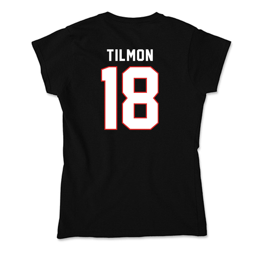 Texas Tech - NCAA Football : Terrell Tilmon - Soft Style Women’s T-Shirt-1