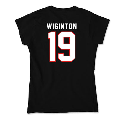 Texas Tech - NCAA Football : Haydon Wiginton - Soft Style Women’s T-Shirt-1