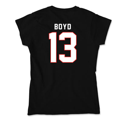 Texas Tech - NCAA Football : Brady Boyd - Soft Style Women’s T-Shirt-1