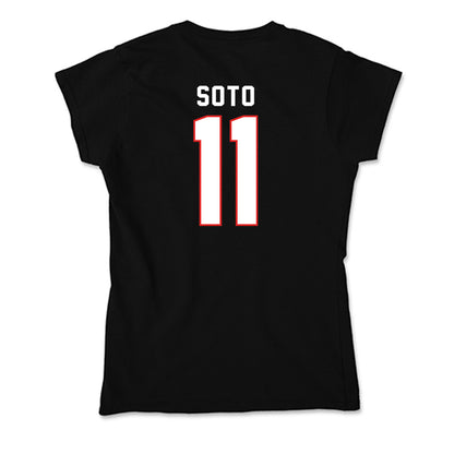 Texas Tech - NCAA Women's Soccer : Chloe Soto - Soft Style Women’s T-Shirt-1