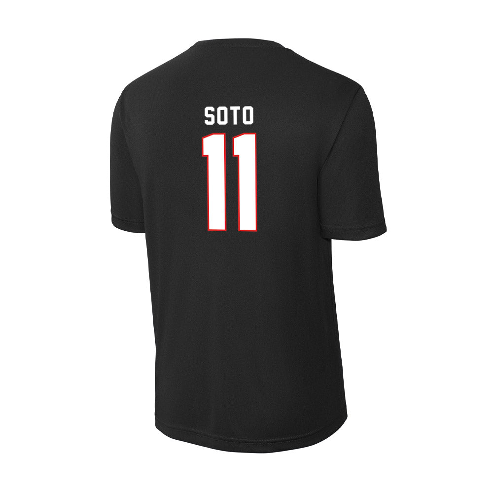 Texas Tech - NCAA Women's Soccer : Chloe Soto - Activewear T-Shirt-1