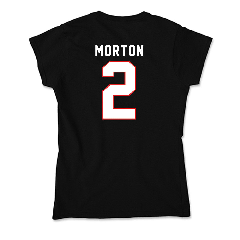 Texas Tech - NCAA Football : Behren Morton - Soft Style Women’s T-Shirt-1