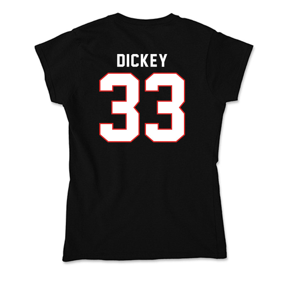 Texas Tech - NCAA Football : Cameron Dickey - Soft Style Women’s T-Shirt-1