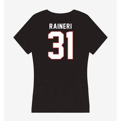 Texas Tech - NCAA Baseball : Kaysen Raineri - Women's V-Neck T-Shirt-1
