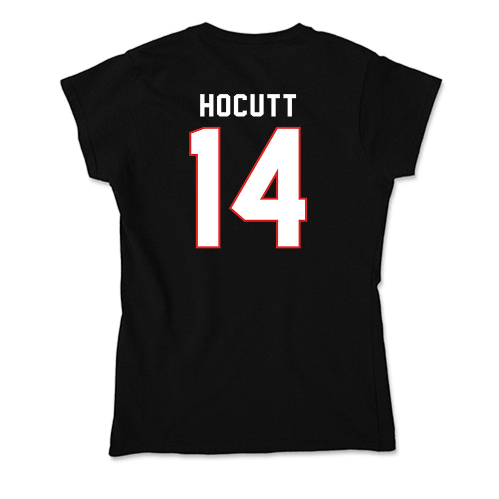 Texas Tech - NCAA Football : Drew Hocutt - Soft Style Women’s T-Shirt-1