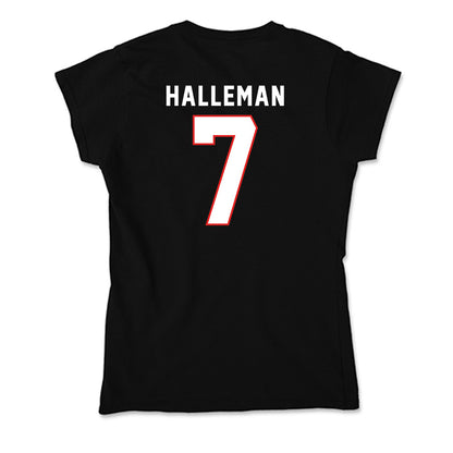 Texas Tech - NCAA Softball : Logan Halleman - Soft Style Women’s T-Shirt-1