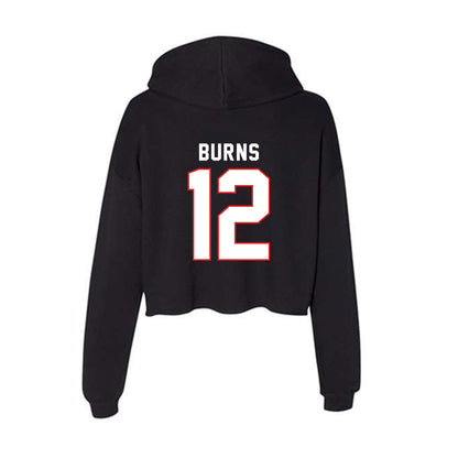 Texas Tech - NCAA Softball : Jasmyn Burns - Women's Crop Fleece Hoodie-1