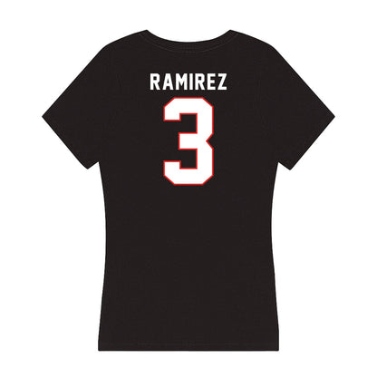 Texas Tech - NCAA Football : Bryce Ramirez - Women's V-Neck T-Shirt-1