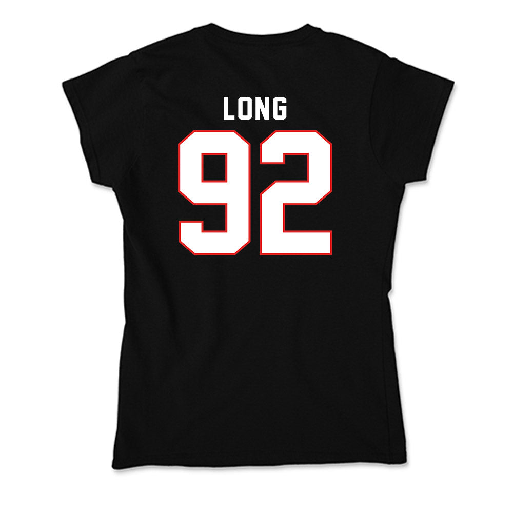 Texas Tech - NCAA Football : Kasen Long - Soft Style Women’s T-Shirt-1